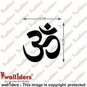Gold Color - OM 3D Acrylic Mirror Wall Stickers - Distacart