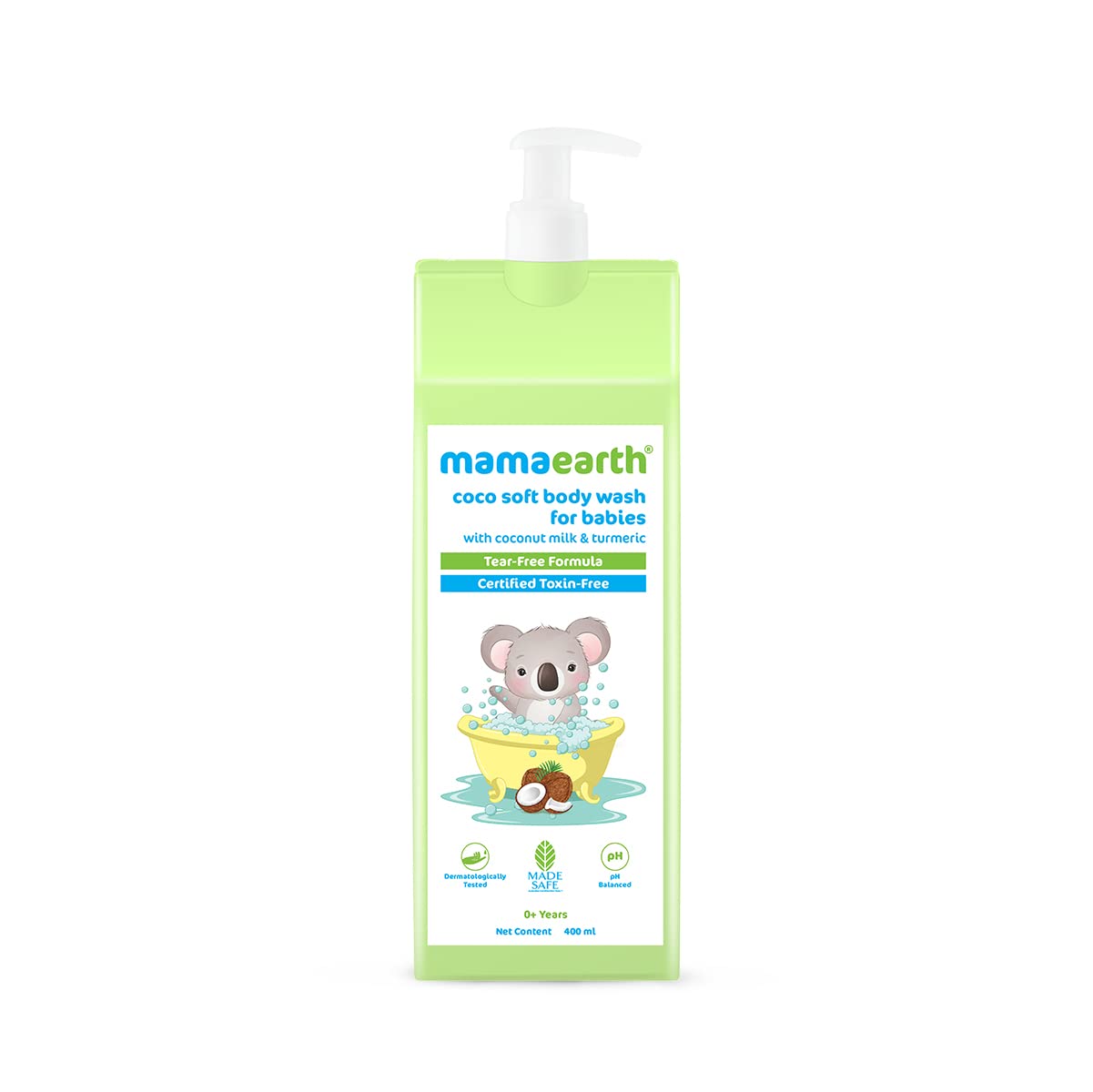 Mamaearth Coco Soft Body Wash For Babies With Coconut Milk & Turmeric - Distacart