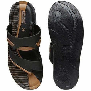 Men's Black Sandals - Distacart