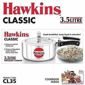 Hawkins Classic Pressure Cooker 3.5 Litres - Distacart