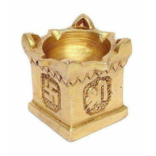 Tulsi Plant Diya Oil Lamp for Pooja - Distacart