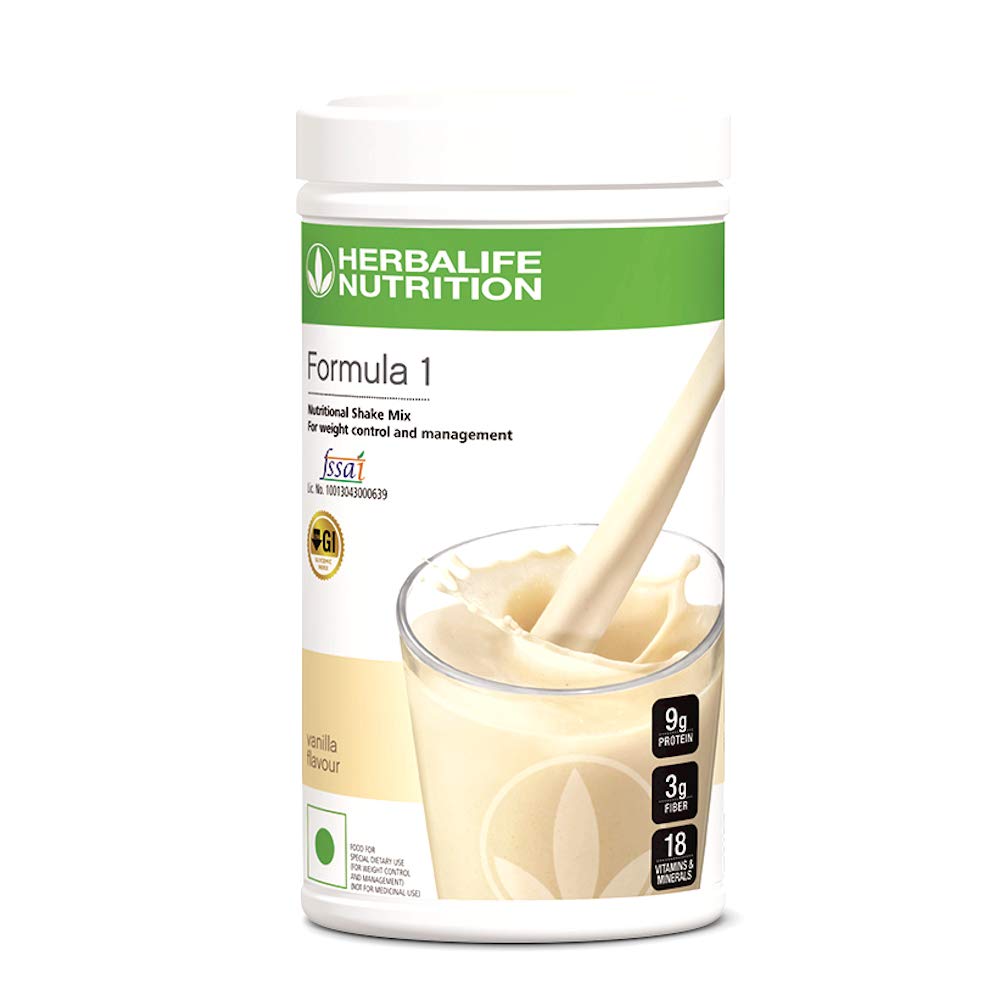 Buy Herbalife Formula 1- Nutritional Shake Mix - French Vanilla (500 Gms)  Online at Best Price