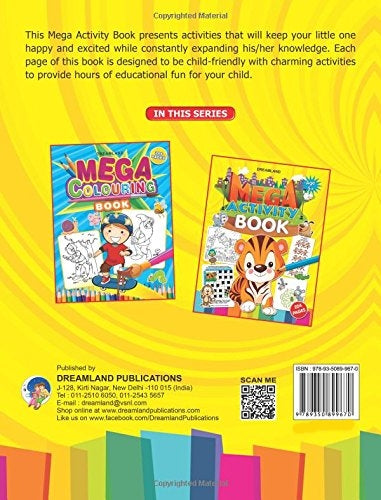 Dreamland Mega Activity Book - Distacart