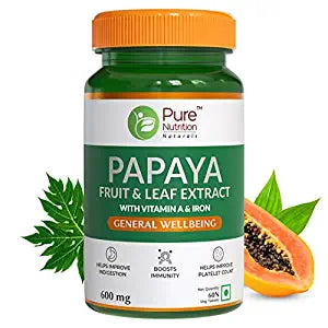 Pure Nutrition Papaya Complete Capsules - Distacart