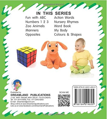 Dreamland Kiddy Board Book - Zoo Animals - Distacart