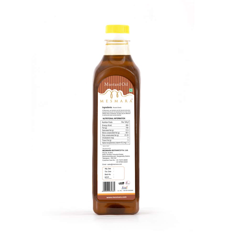 Mesmara Cold Pressed Mustard Oil