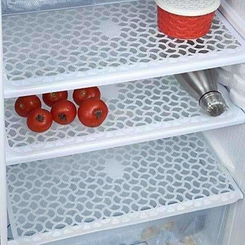 Plastic Anti-Slip Fridge Drawer Mat - Set of 6 - Distacart