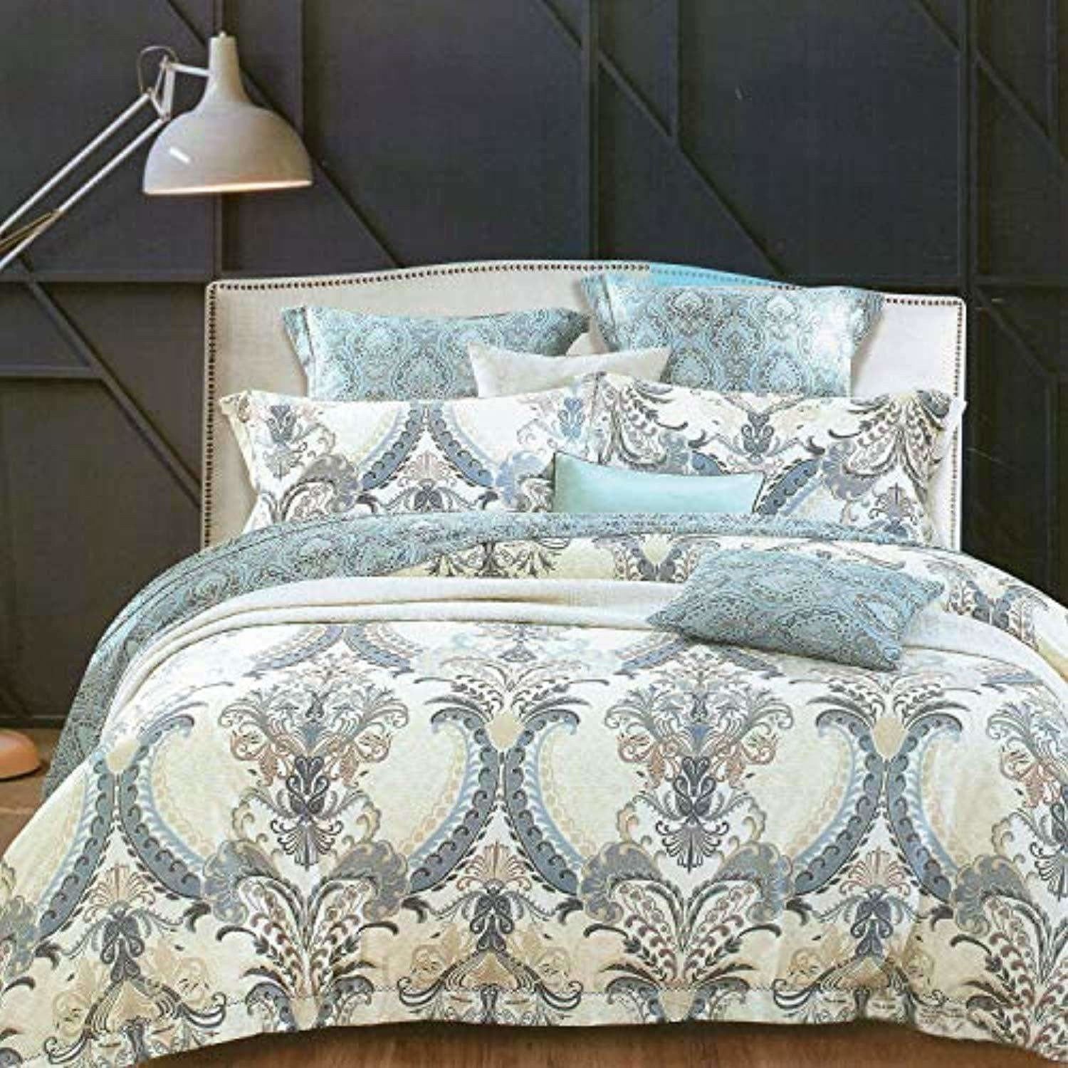 Cotton Double Bedsheet with 2 Pillow Cover  White - Distacart