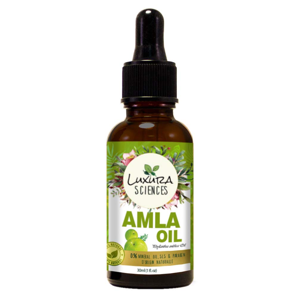 Luxura Sciences Organic Amla Oil for Hair Growth - Distacart