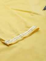 Thumbnail for HERE&NOW Women Regular Gotta Patti Pure Cotton Kurta with Trousers - Distacart