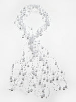 Thumbnail for Panash Women White Pearls Embellished Tiara - Distacart