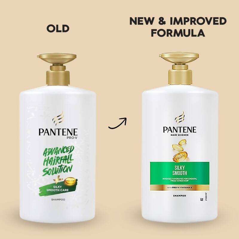 Pantene Advanced Hair Fall Solution Silky Smooth Care Shampoo - Distacart