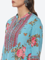 Thumbnail for Biba Women Floral Printed Kurta with Palazzos - Distacart