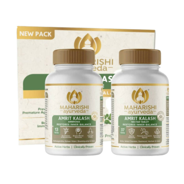 Maharishi Ayurveda Amrit Kalash - Dual Pack With Sugar Free Tablets - Distacart