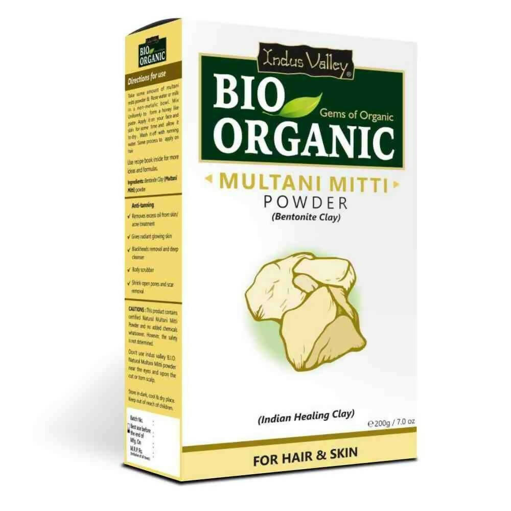 Indus Valley Bio Organic Multani Mitti Powder - Distacart