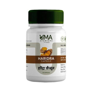 Uma Ayurveda Haridra Capsules - Distacart