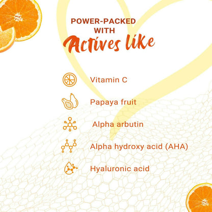 NutriGlow Advanced Organics Vitamin C Serum with Hyaluronic Acid - Distacart
