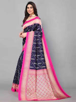 Thumbnail for Kalini Floral Printed Art Silk Saree - Distacart