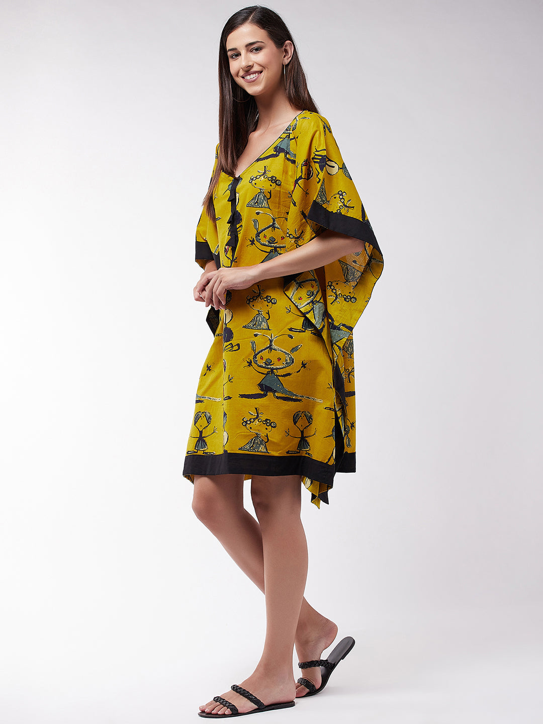 InWeave Women's Quirky Kaftan Top - Distacart