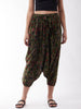 InWeave Women's Green Ikkat Harem Pant - Distacart