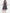 NOZ2TOZ Navy Blue Printed Fit And Flare Dress For Girls - Distacart