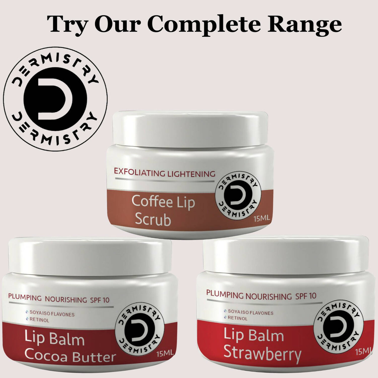 Dermistry Nourishing Lip Balm Strawberry & Coffee Lip Scrub - Distacart