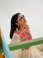 Thumbnail for Tikhi Imli Kaftan Saree With Belt - Distacart