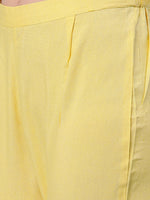 Thumbnail for Kalini Women Striped Pure Cotton Kurta With Trousers - Distacart