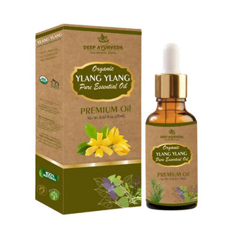 Deep Ayurveda Ylang Ylang Pure Essential Oil - Distacart