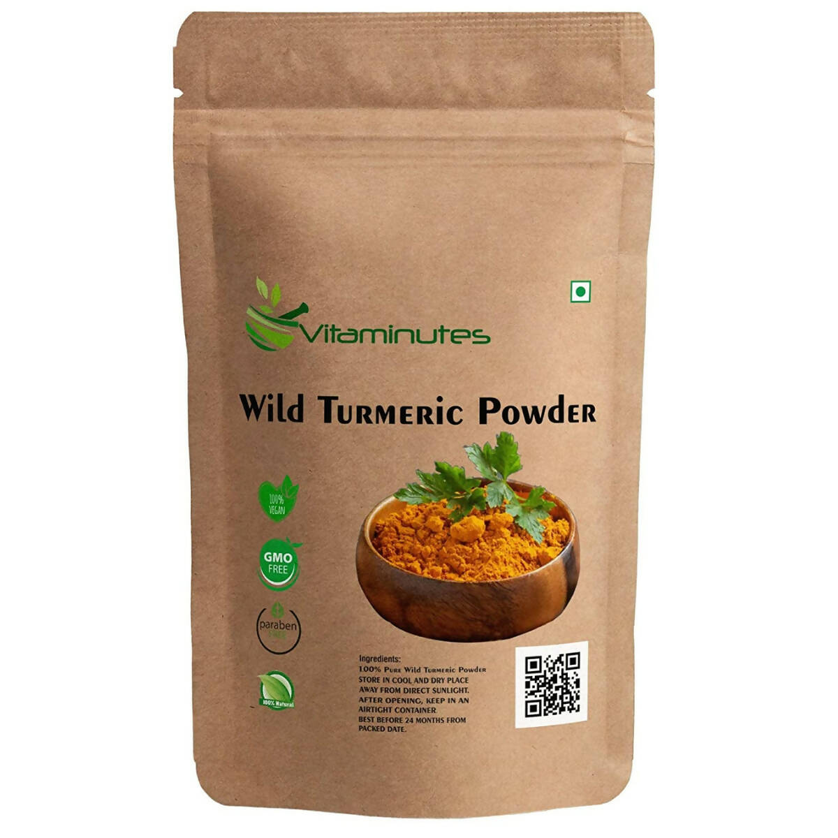 Vitaminutes Wild Turmeric Powder - Distacart