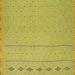 Thumbnail for Exclusive Collection 100% Pure Cotton Green Saree With Printed Work - Distacart