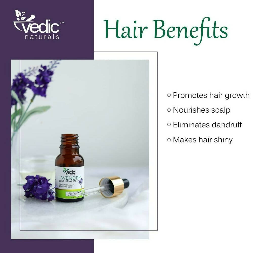 Vedic Naturals Lavender Essential Oil - Distacart