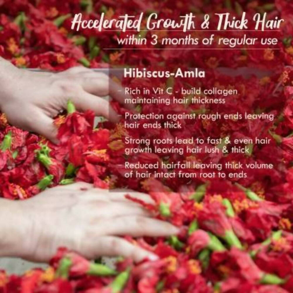 Nat Habit Hibiscus Amla Hair Growth Summer Dasabuti Hair Oil - Distacart