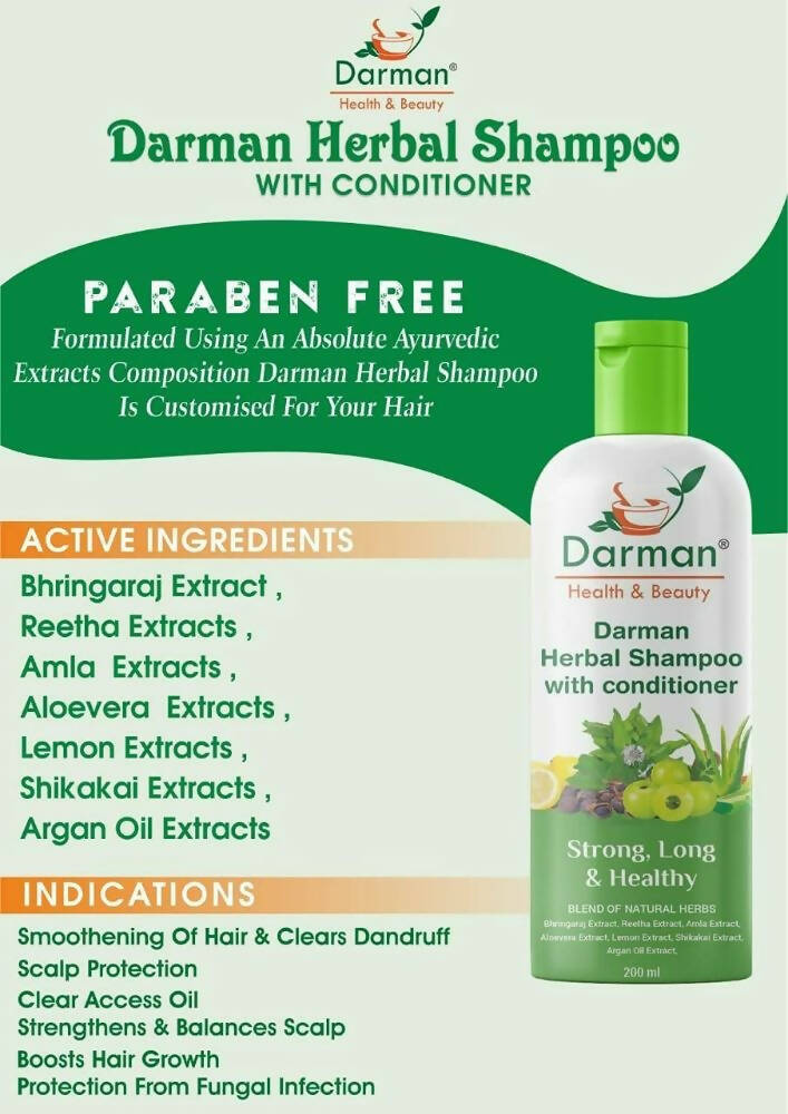 Darman Herbal Shampoo With Conditioner - Distacart