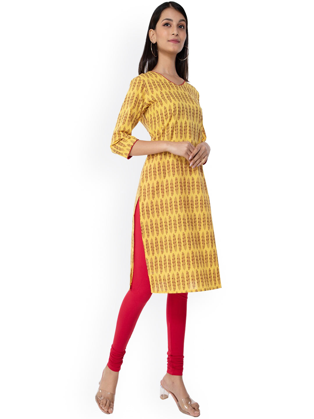 Kalini Women Yellow Kurta - Distacart