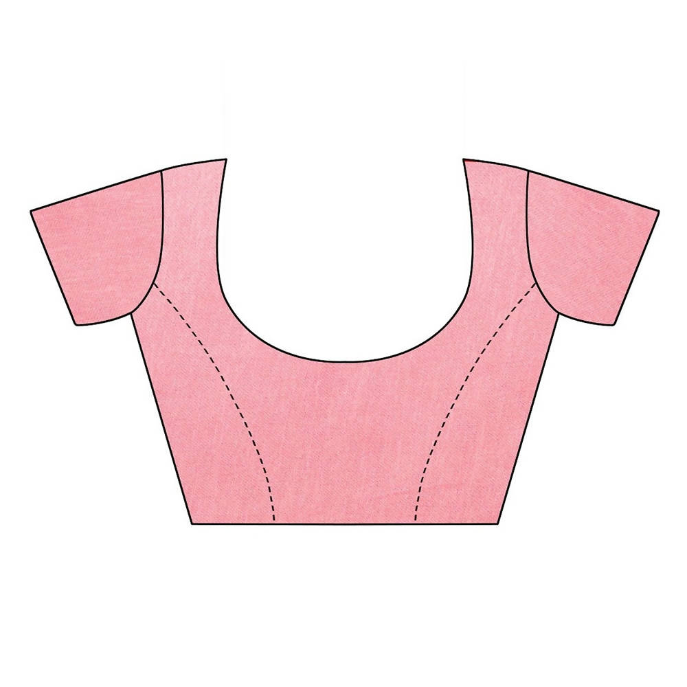 Vamika Pink Crepe Embroidery Saree (Nirali Pink)