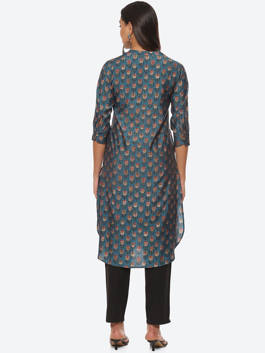 Biba Women Ethnic Motifs Printed Kurta - Distacart