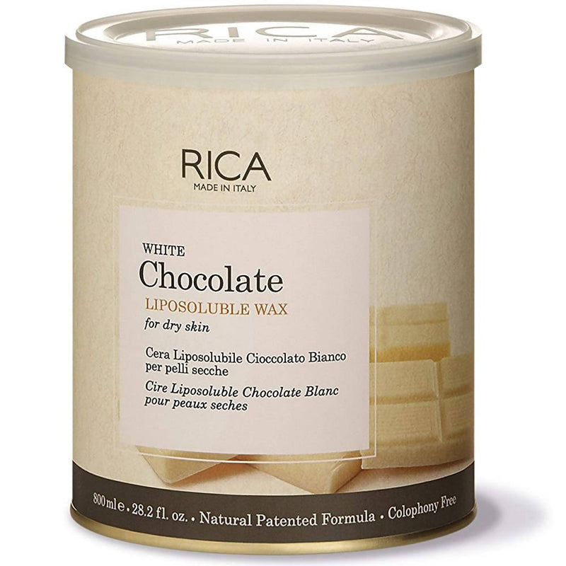 Rica White Chocolate Liposoluble Wax for Dry Skin - Distacart