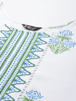 Thumbnail for Kalini Women Floral Printed Regular Kurta with Trousers - Distacart