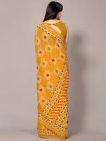 Thumbnail for Kalini Ethnic Motifs Printed Zari Saree - Distacart