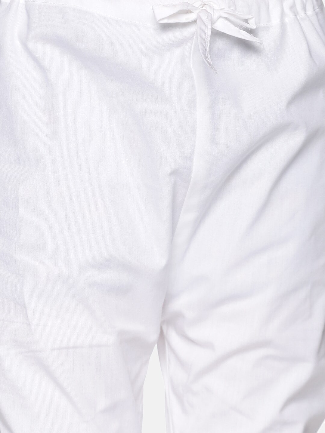 Sethukrishna Boys Gold-Toned & White Woven Design Kurta with Pyjamas - Distacart