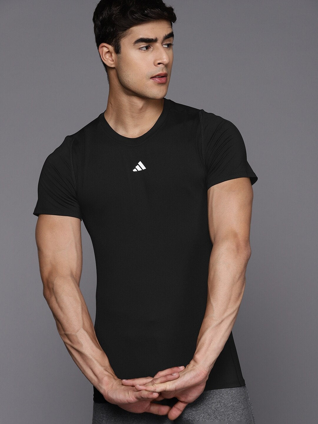 Adidas Slim Fit Techfit Training T-shirt - Distacart