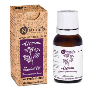 Naturalis Essence of Nature Ajwain/Ajowan Essential Oil 15 ml