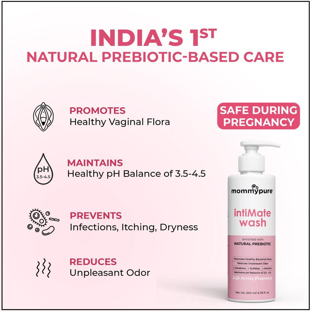Mommypure Intimate Wash With Natural Prebiotic