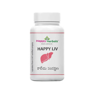 Happy Herbals Happy Liv Tablets - Distacart