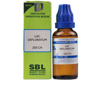 Thumbnail for SBL Homeopathy Lac Defloratum Dilution (30ML) - Distacart