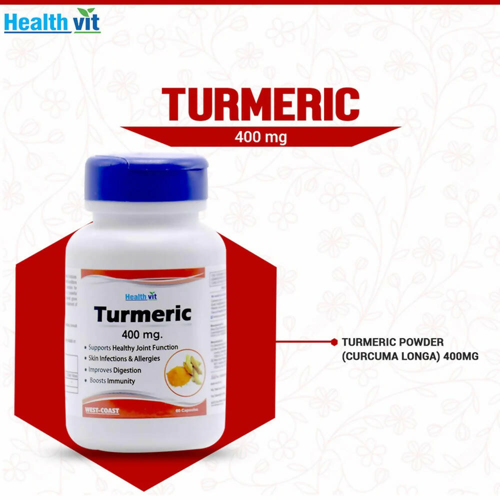 Healthvit Turmeric Capsules - Distacart
