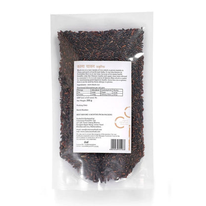 Conscious Food Natural Unpolished Black Rice