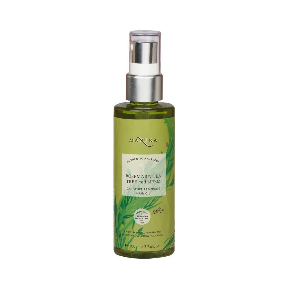 Mantra Herbal Rosemary, Tea Tree and Neem Clarifying Hair Oil - Distacart