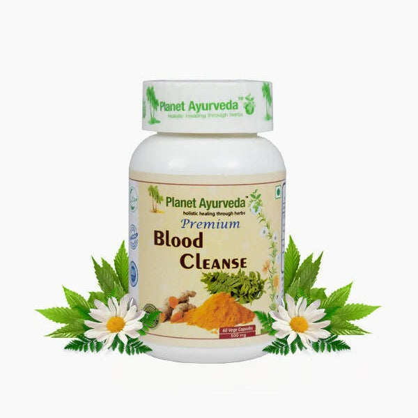 Planet Ayurveda Premium Blood Cleanse Capsules - Distacart